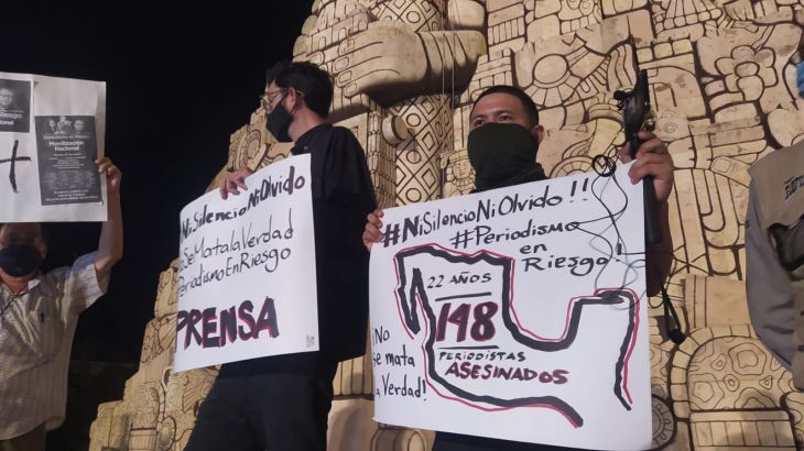 Periodistas de Yucatán exigen alto a la violencia en el gremio